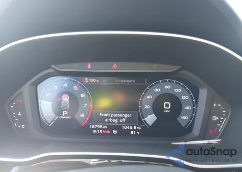 2020 Audi Q3 Premium 45 Tfsi S Line Quattro Tiptronic from USA, damaged, VIN WA1DECF31L1121912